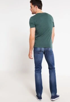 Pier One T-Shirt Basic - Green Melange -Pier One 0d427aad8ad74f139ced6de698cc5d73