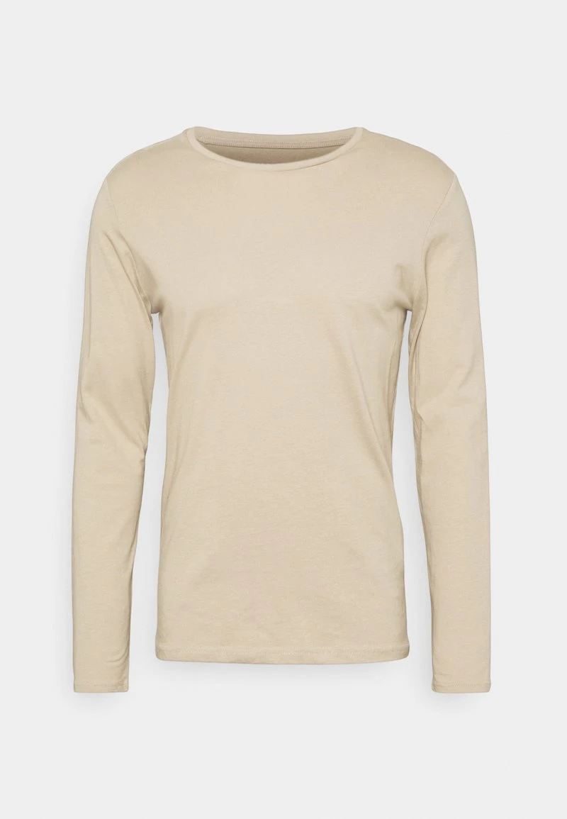 Pier One 2 PACK - Langarmshirt - Beige/black 4 Pier One 2 PACK - Langarmshirt - Beige/black – Bild 2