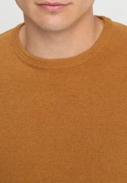 Pier One Strickpullover - Mottled Dark Yellow -Pier One 2c5e1df709a94116995dba8bbf354f32