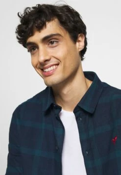 Pier One Hemd - Dark Blue/teal 12 Pier One Hemd - Dark Blue/teal -Pier One 60ff006a248a4e558dbde6647cd82b01