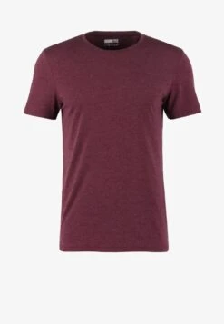Pier One T-Shirt Basic - Bordeaux Melange -Pier One 70d93fbfbfcb418dbb72dc1b82e9413f