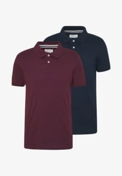Pier One 2 PACK - Poloshirt - Dark Blue/bordeaux 12 Pier One 2 PACK - Poloshirt - Dark Blue/bordeaux -Pier One 776db89a31b246aa84d9aeff2a53f14d