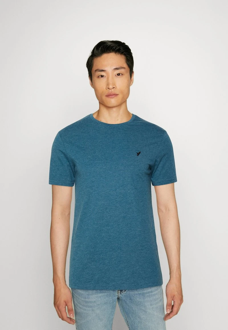 Pier One 5 PACK - T-Shirt Basic - Mottled Blue/light Green/off-white 4 Pier One 5 PACK - T-Shirt Basic - Mottled Blue/light Green/off-white – Bild 2