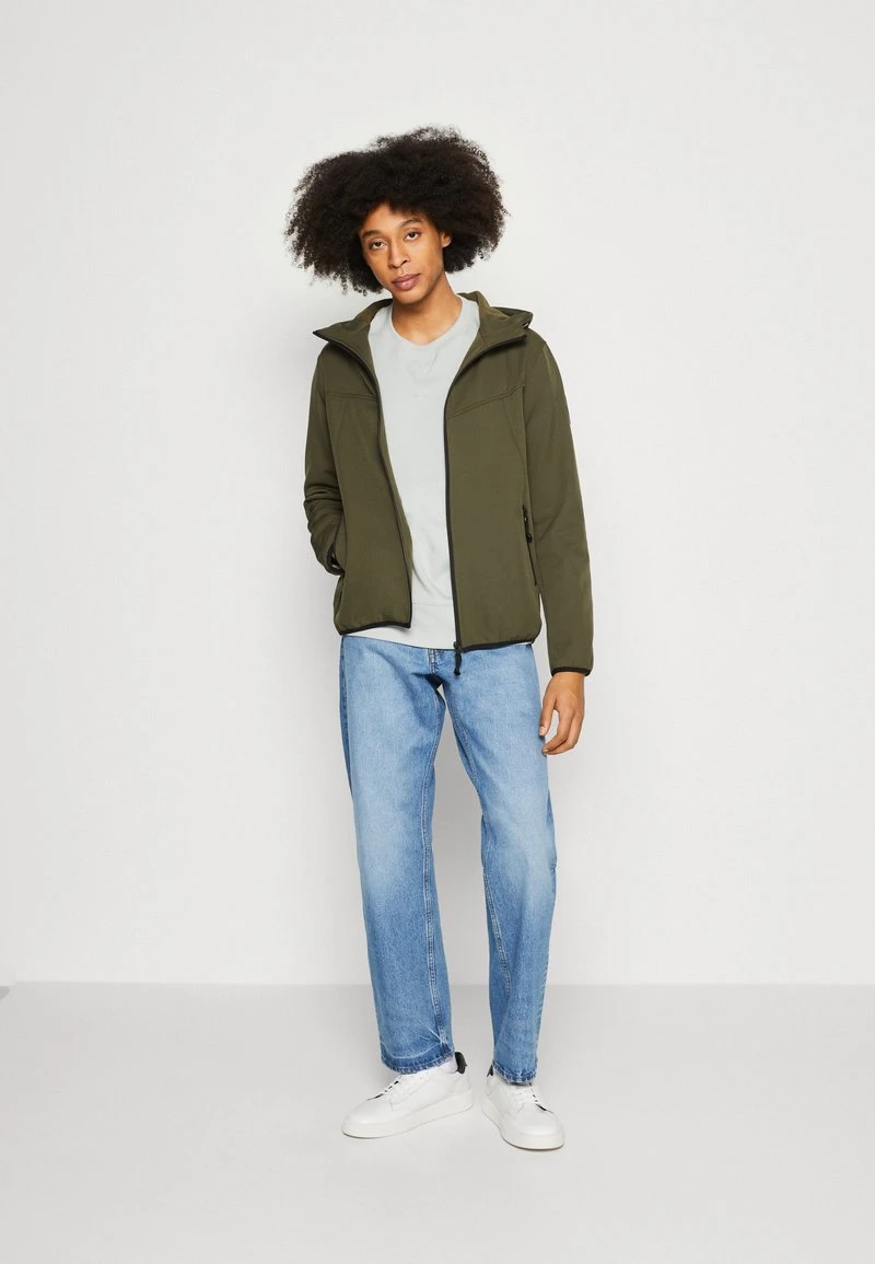 Pier One Regenjacke / Wasserabweisende Jacke - Olive 4 Pier One Regenjacke / Wasserabweisende Jacke - Olive – Bild 2