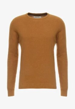 Pier One Strickpullover - Mottled Dark Yellow -Pier One 83162adb0e174da3a4851f0ab6d152d2