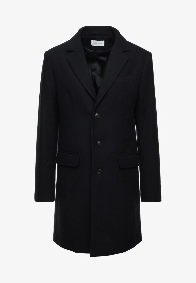 Pier One Klassischer Mantel - Dark Blue 5 Pier One Klassischer Mantel - Dark Blue – Bild 4