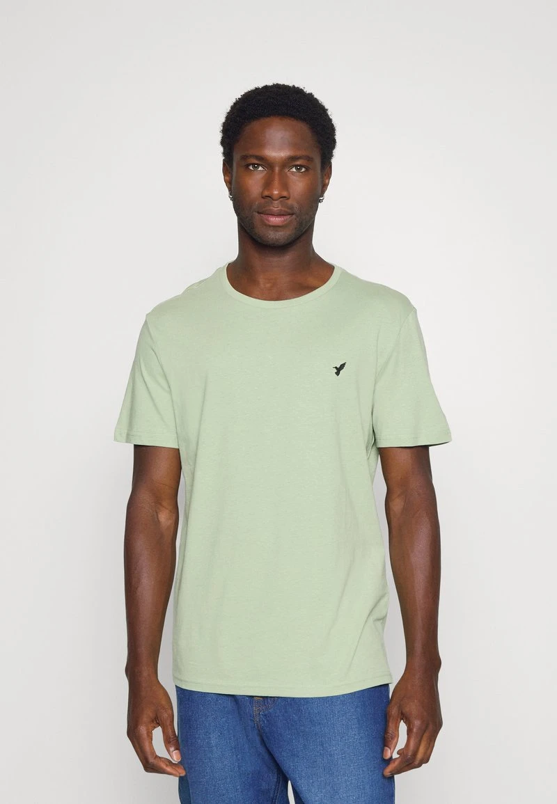 Pier One 5 PACK - T-Shirt Basic - White/blue/stone 8 Pier One 5 PACK - T-Shirt Basic - White/blue/stone – Bild 6