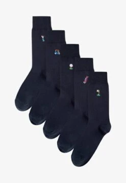 Pier One 5 PACK - Socken - Black 12 Pier One 5 PACK - Socken - Black -Pier One d15aaee664114fe0a788a930908fed14