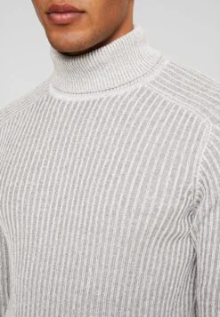 Pier One Strickpullover - 111 - Mottled Light Grey -Pier One fea4b15041fe4254ac1426dc28a9b165